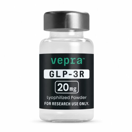 GLP-3R 20mg lyophilized research peptide vial