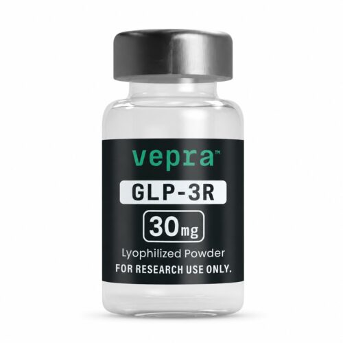 GLP-3R 30mg lyophilized research peptide vial